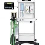 pt149197334 x30_anesthesia_workstation_with_4_tube_flowmeter_peep_valve_n2o_o2_white_color_one_drawer_two_vapoirzer 150x150